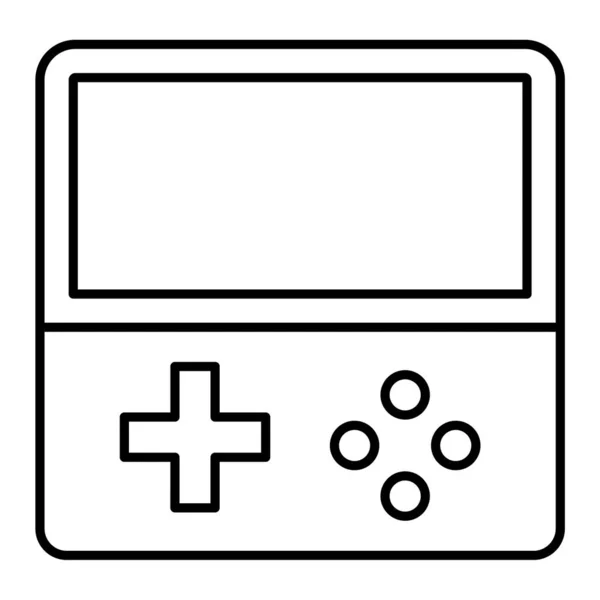 Consola Jogos Ícone Web —  Vetores de Stock