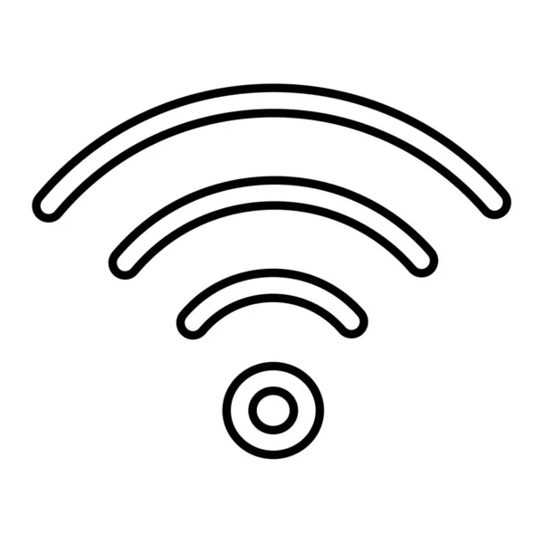 Ilustração Vetor Ícone Wifi — Vetor de Stock