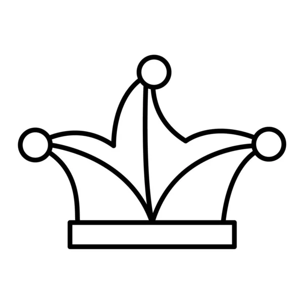 Corona Icono Vector Ilustración — Vector de stock