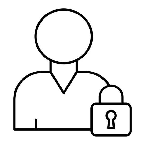 Sicherheit Symbol Vektor Illustration — Stockvektor