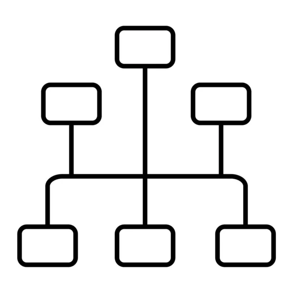 Network Icon Vector Illustration — Stock Vector