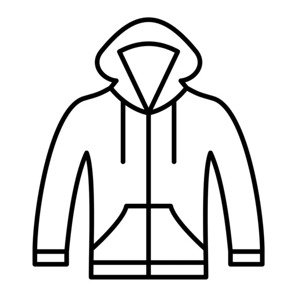 Chaqueta Icono Web Ilustración Simple — Vector de stock