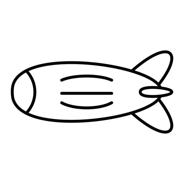 Cartoon Doodle Submarine — Stock Vector