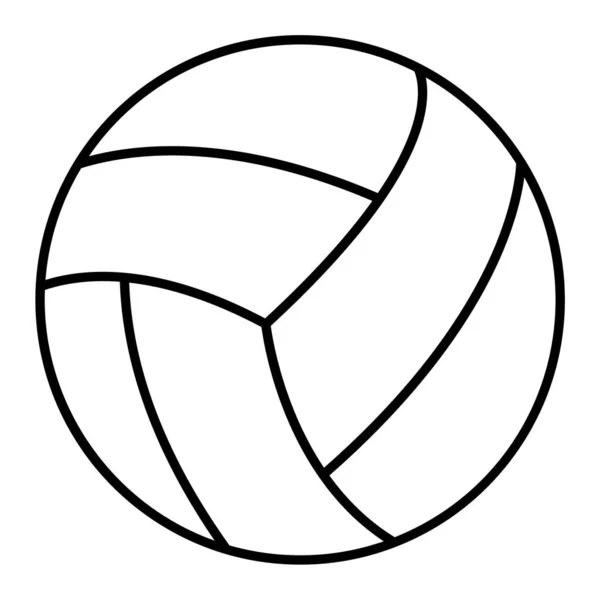 Volleyboll Ikon Vektor Illustration — Stock vektor