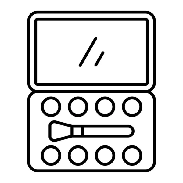 메이크업 브러쉬 아이콘 일러스트 — 스톡 벡터