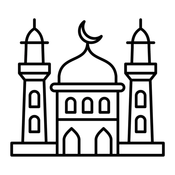Векторная Иллюстрация Мечети — стоковый вектор