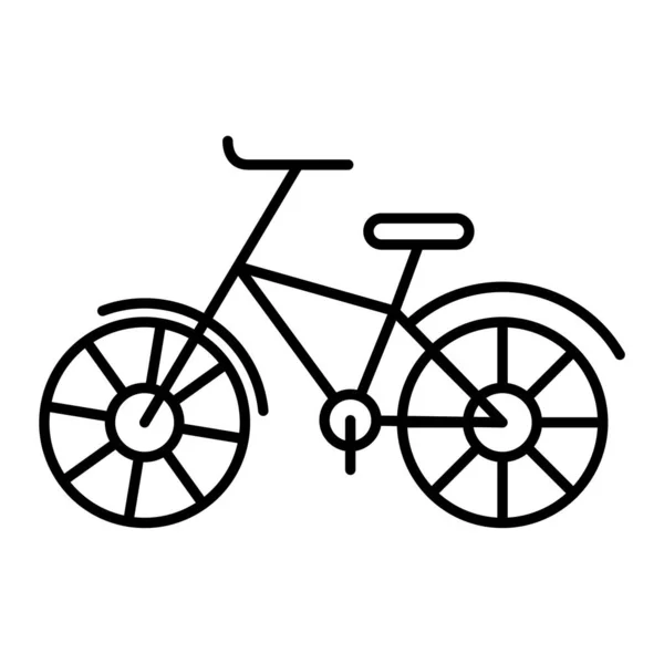 自転車アイコンベクトルイラスト — ストックベクタ