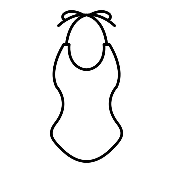 Baby Symbol Umriss Illustration Der Neugeborenen Vektor Symbole Für Web — Stockvektor
