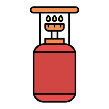 Yangın söndürme ikonu. Ana hatlarıyla kan bağışı vektör çizimi. beyaz arkaplanda izole