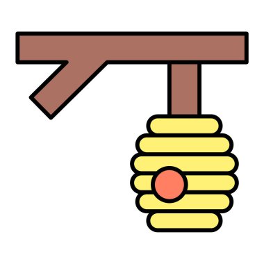 bal simgesinin vektör illüstrasyonu