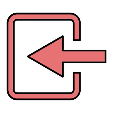 ok simgesinin vektör illüstrasyonu