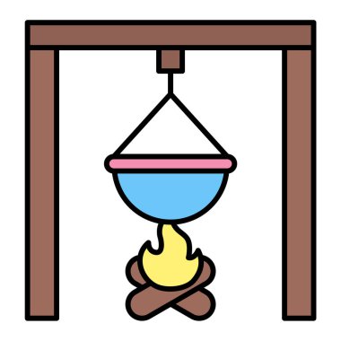 Fener. Web simgesi basit tasarım