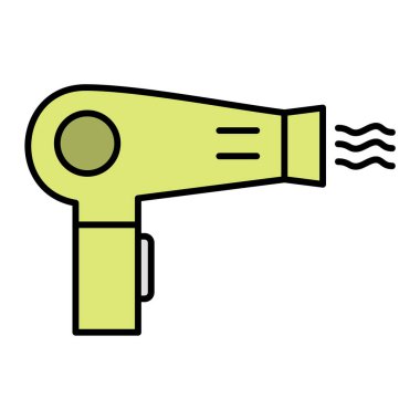 Çizgi film kurutucusunun vektör çizimi