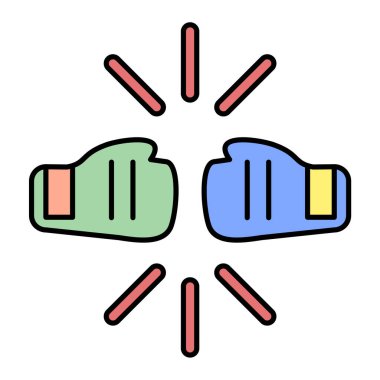 Bir dizi el çizimi elementin vektör illüstrasyonu