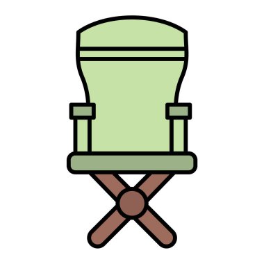 sandalye simgesi çizimi