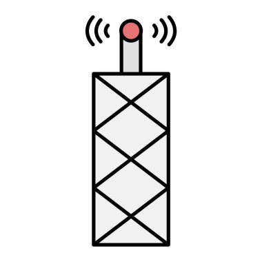 anten ağ bağlantı simgesi