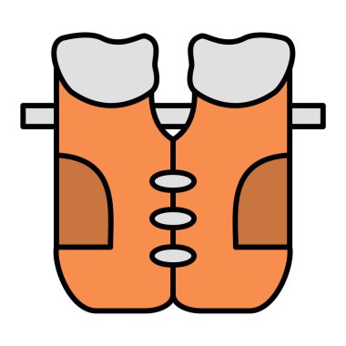 Modern b 'nin vektör illüstrasyonu eksik simgesi
