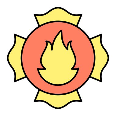 Çizgi film güneşinin vektör çizimi