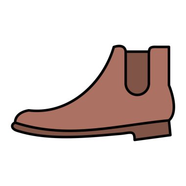 Çizme simgesi. Web için çizme vektör simgelerinin düz çizimi