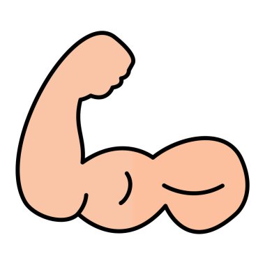 Kas gücü. Web simgesi basit illüstrasyon