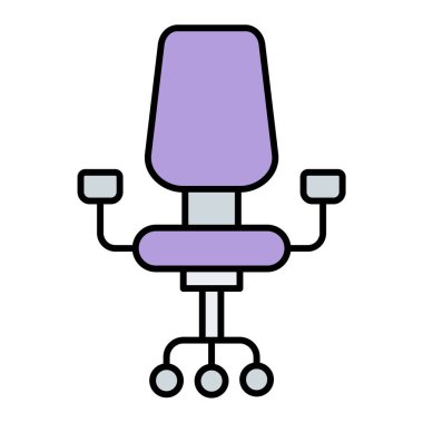 sandalye simgesi çizimi