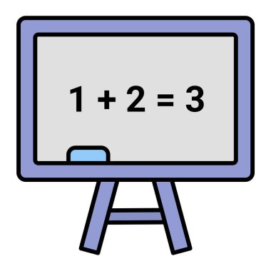 Matematiksel formüllü karatahta