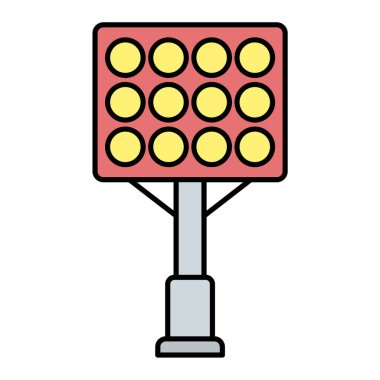 Modern otomatik simgenin vektör illüstrasyonu