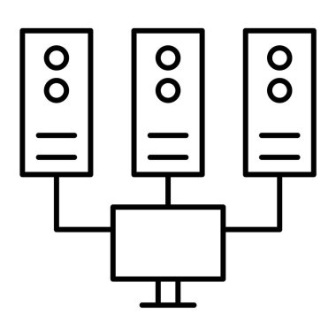 ağ paylaşım simgesi çizimi