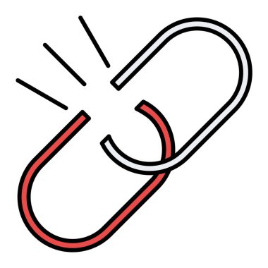 Mıknatıs Web simgesi basit illüstrasyon