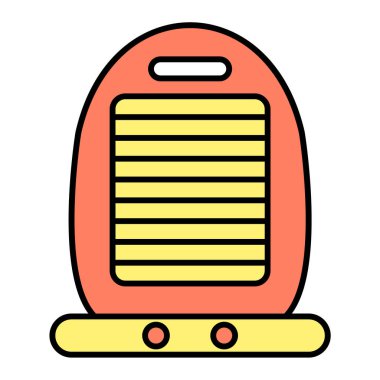 Modern teknoloji simgesinin vektör illüstrasyonu