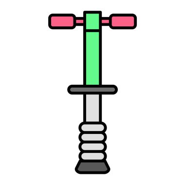 Modern oto tamir simgesinin vektör illüstrasyonu