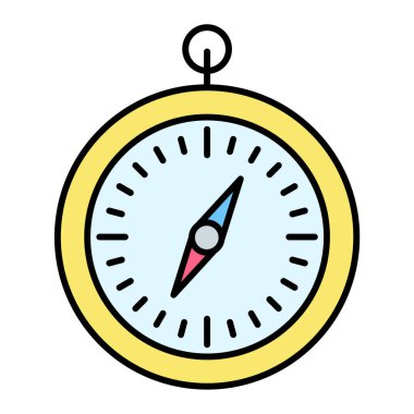 Pusula simgesi vektör resimlemesi