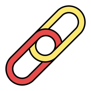 Mıknatıs simgesi. Basit tasarım sembolü. vektör illüstrasyonu.