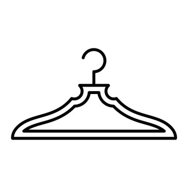 askı simgesi vektör illüstrasyonu