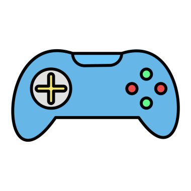 Oyun kolu. Web simgesi basit illüstrasyon