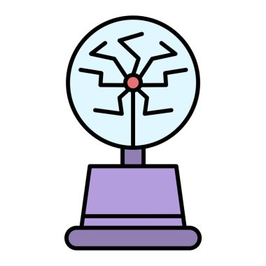 Çizgi film güneş enerjisinin vektör çizimi