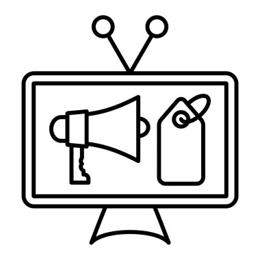 seo ve pazarlama simgesinin vektör illüstrasyonu