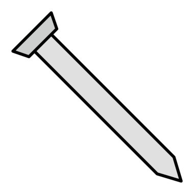 Araç gereçlerin ve araç işaretinin izole nesnesi. Stok için bıçak ve kontur vektör simgesi koleksiyonu.