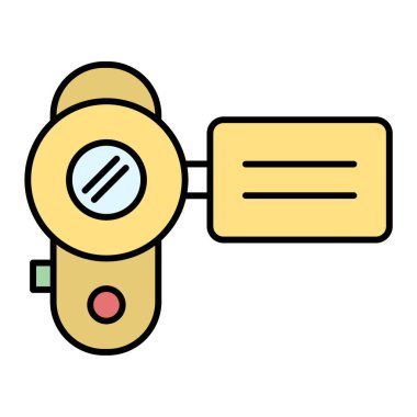 Güvenlik sistemi, vektör illüstrasyonu