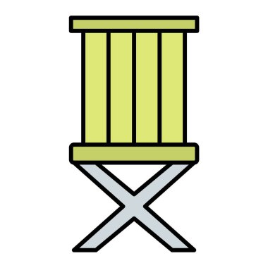 sandalye simgesi çizimi