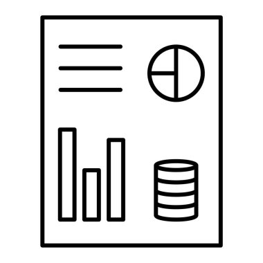 İş raporu. Basit resimleme