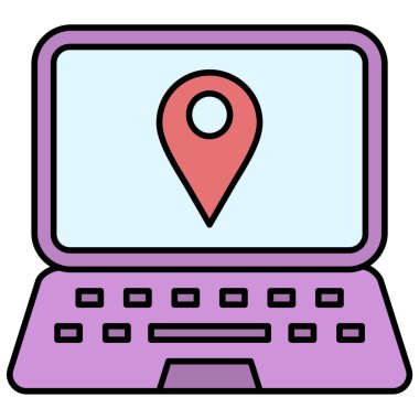 GPS konumu. Basit tasarım