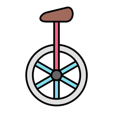 bisiklet ikonu vektör illüstrasyonu