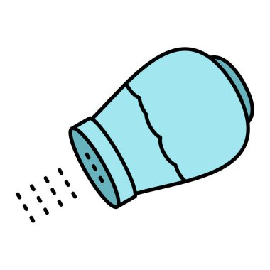 Çizgi film içecek ikonunun vektör illüstrasyonu