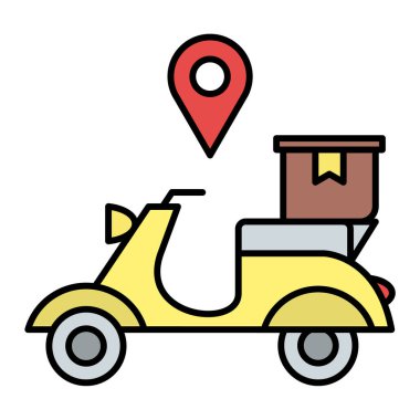 servis tasarımı, vektör illüstrasyonu