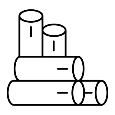 Petrol varili simgesinin vektör çizimi