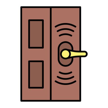 Çizgi film simgesinin vektör çizimi