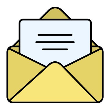 İleti iletisi içeren zarf