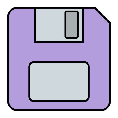 bilgisayar disk vektör simgesi