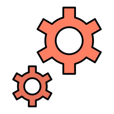 Ayarlama. Web simgesi basit illüstrasyon